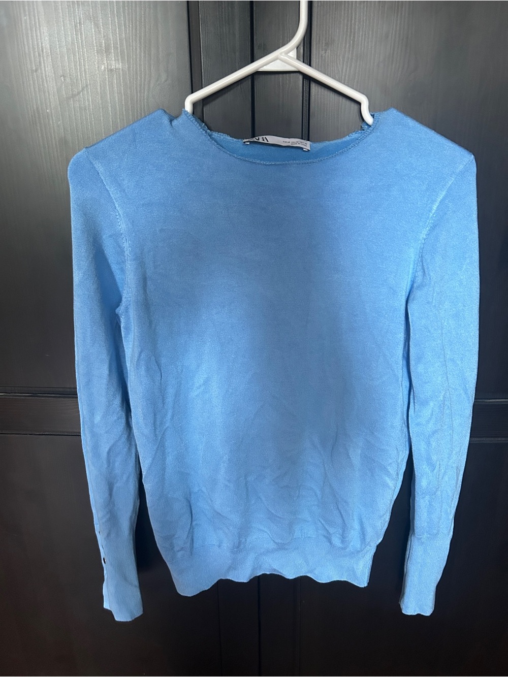 ZARA Scoop-Neck Knit Sweater